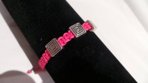 pulsera rosa